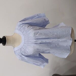 JCrew Cotton Blouse M Mission